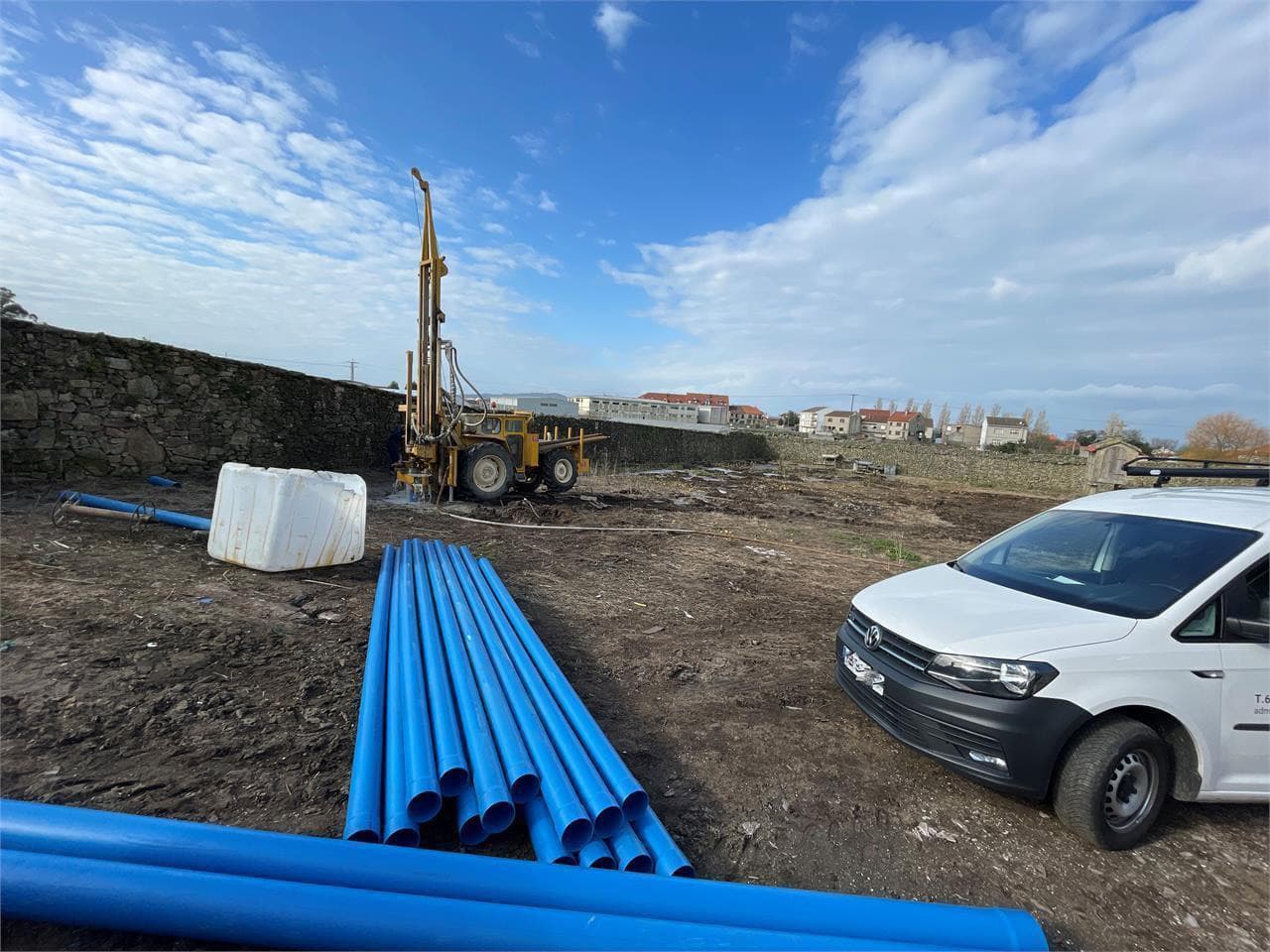 Pozos de agua de uso doméstico en Pontevedra